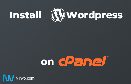 Install Wordpress on cpanel